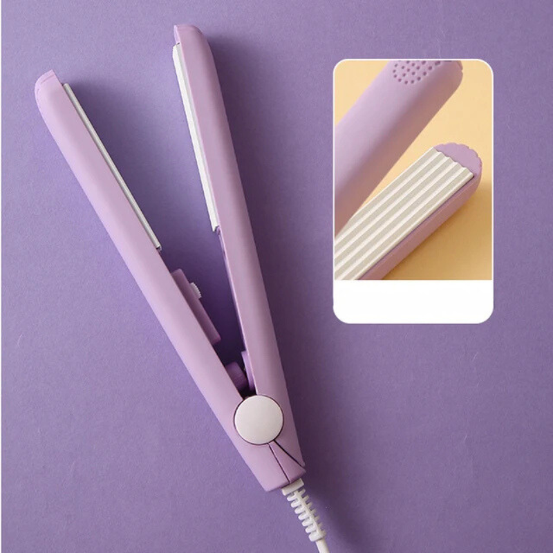 CurlFlex - Mini Hair Crimper & Flat Iron