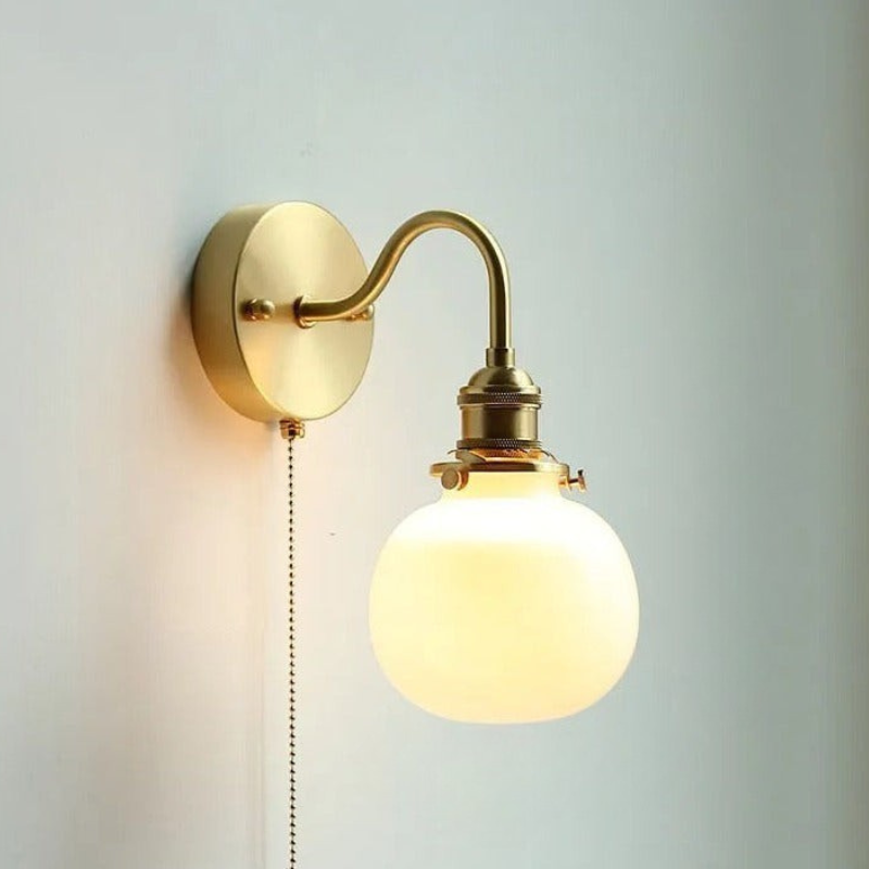 ScandiAura – Lampada da parete in ceramica elegante con design nordico