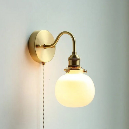 ScandiAura – Lampada da parete in ceramica elegante con design nordico