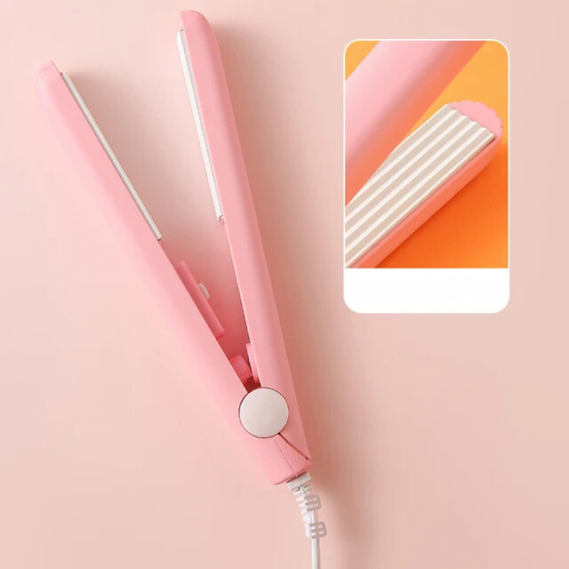 CurlFlex - Mini Hair Crimper & Flat Iron