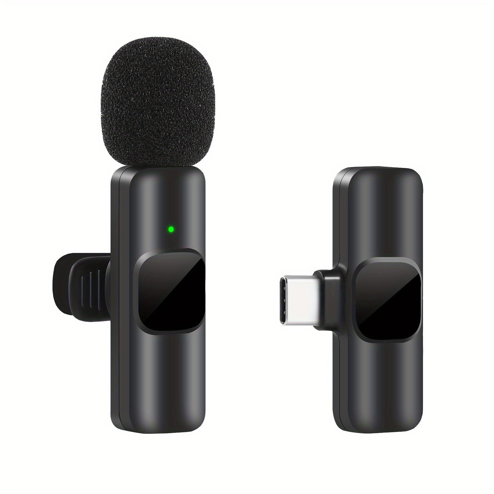 Wireless Lavalier Microphone for Video Recording and Live Streaming – Compact Design with High Sound Quality and USB-C Connection-2
