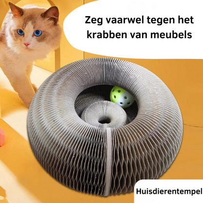 Interactive Cat Toy - Adjustable Lola Crab for Stress Relief & Durable Playtime with Free Playball - Engaging Scratching Solution-4