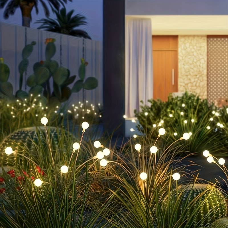 Elegant Solar Garden Lights - Energy-Saving Wireless Outdoor Lights-4