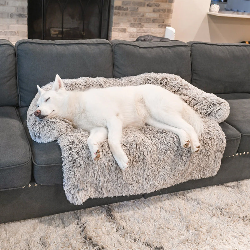 Variant image for Water-Repellent Dog Bed Protector with Soft Vegan Fur – Non-Slip, Comfortable, Suitable for All Dog Sizes-20