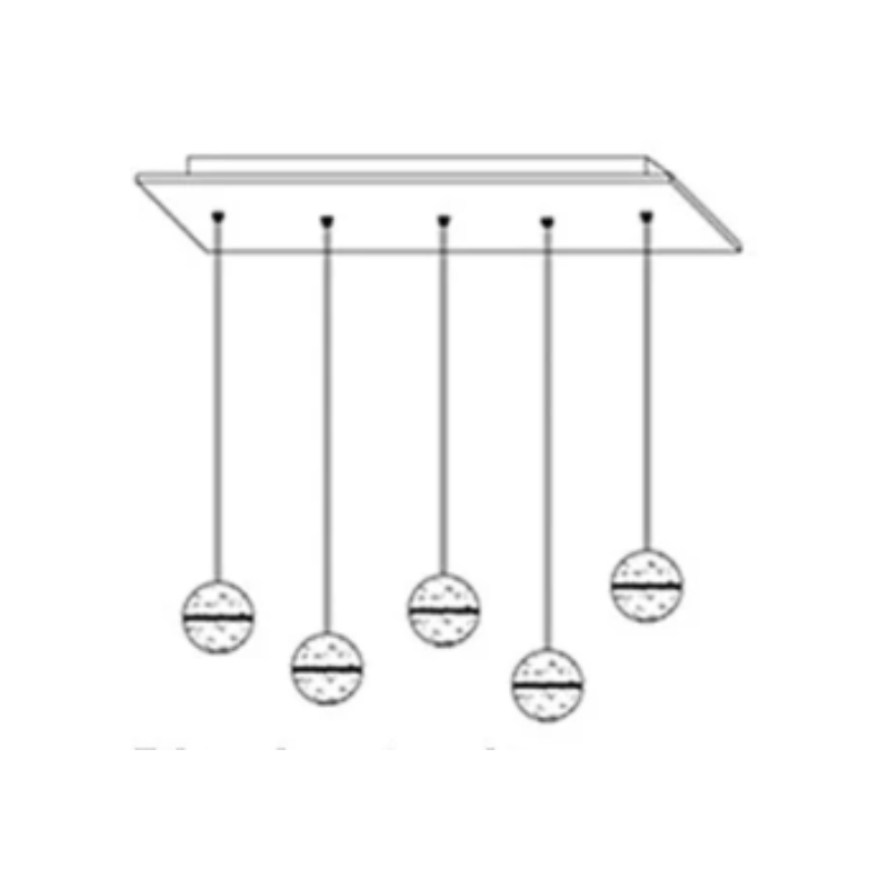 GlowCrystal - Pendellampe