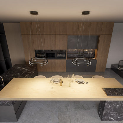 MetalAura - Lampe suspendue sophistiquée