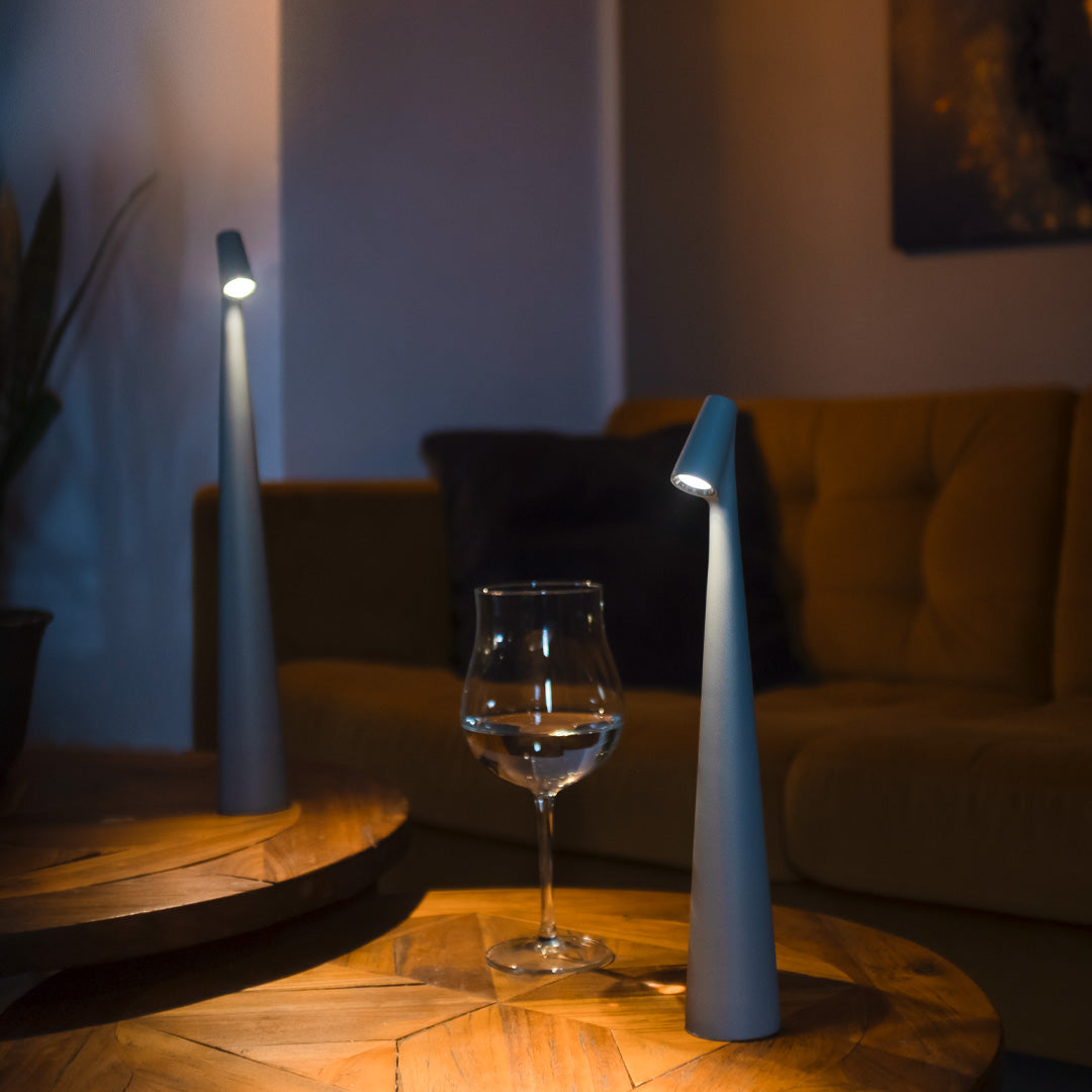 LumiCharm | Rechargeable Table Lamp – Stylish & Functional