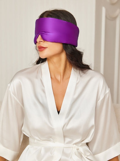 SilkenRest - Elegant One-Piece Silk Sleep Eye Mask