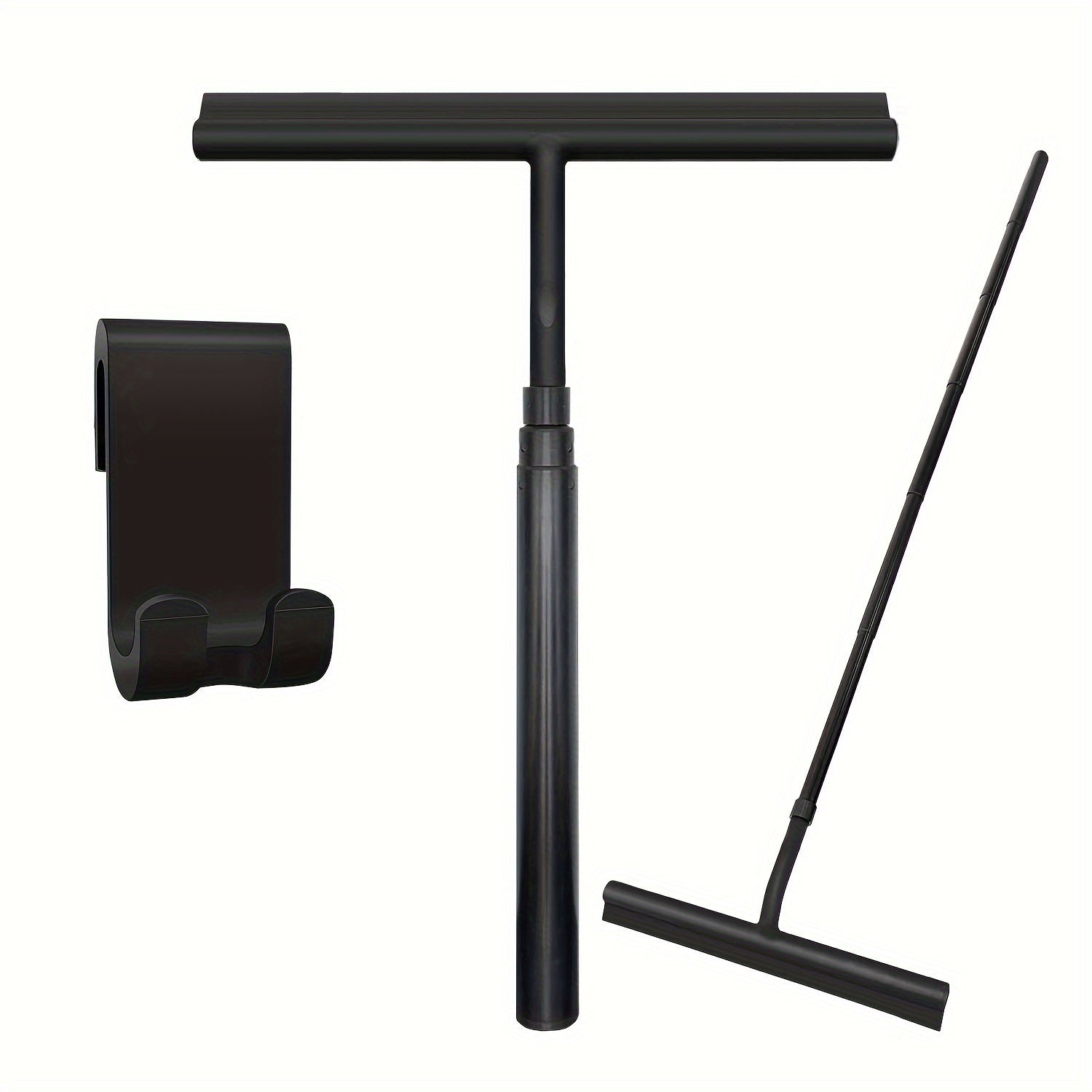 Telescopic Shower Wiper with Extendable 120 cm Handle – Streak-Free Wall and Floor Cleaning Tool-1