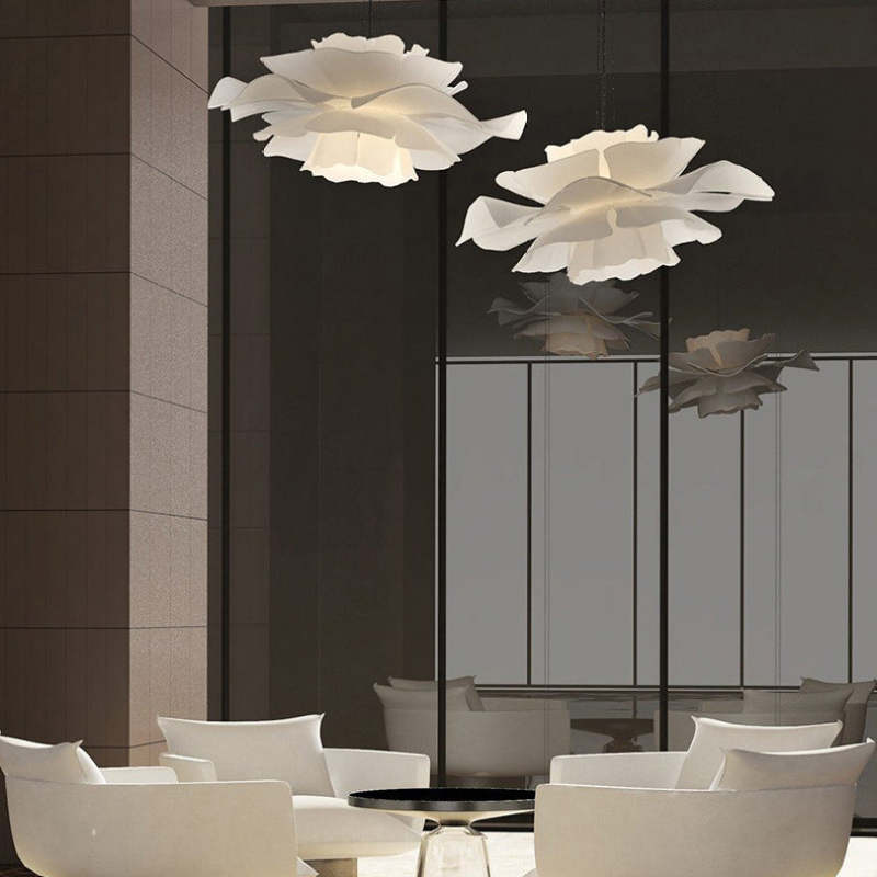 PetalGlow – Modern Floral Design Hanging Light