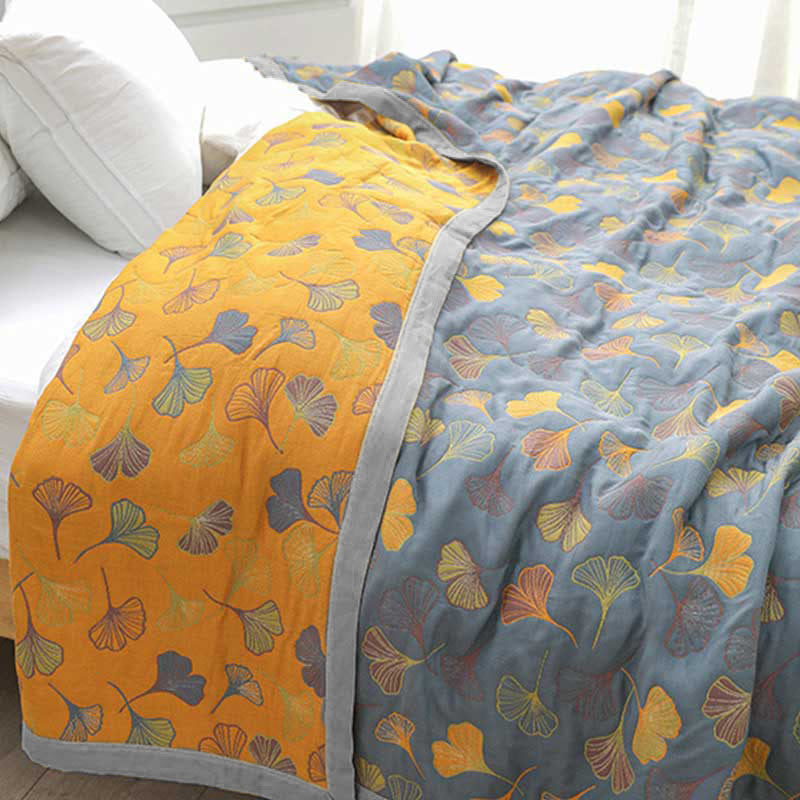 LeafNest - Soft Cotton Bed Linen with Leaf Motif