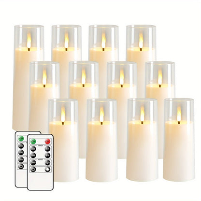 HolidaySpark - 5 LED Flameless Candles for Festive Cheer