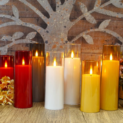 HolidaySpark - 5 LED Flameless Candles for Festive Cheer
