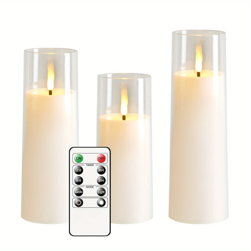 HolidaySpark - 5 LED Flameless Candles for Festive Cheer