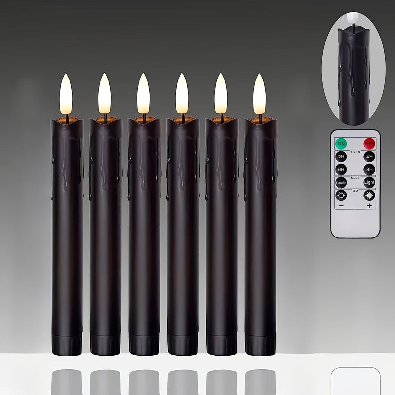 WarmGlow - LED Candles Set with Remote Control for Home
