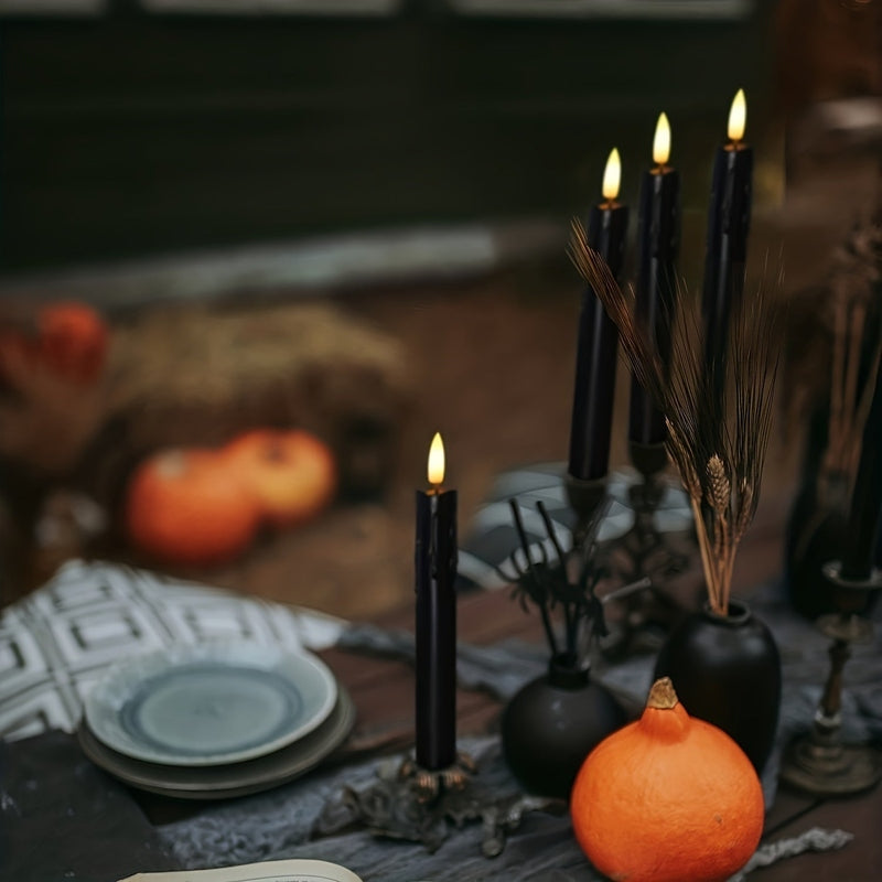 WarmGlow - LED Candles Set with Remote Control for Home