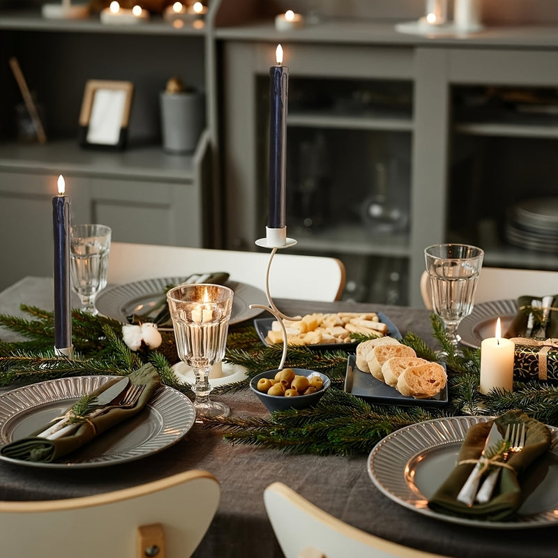 WarmGlow - LED Candles Set with Remote Control for Home