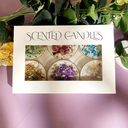 ScentedGem - Luxury Crystal-Infused Floral Candles