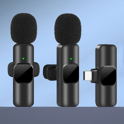 Wireless Lavalier Microphone for Video Recording and Live Streaming – Compact Design with High Sound Quality and USB-C Connection-3