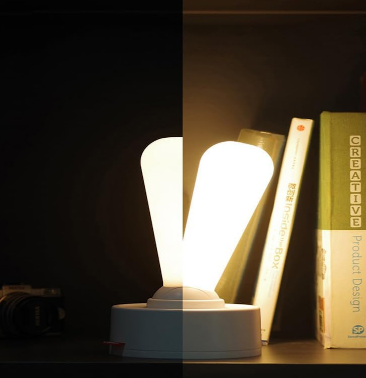 GlowSwitch - Klassisk Håndtag Bordlampe