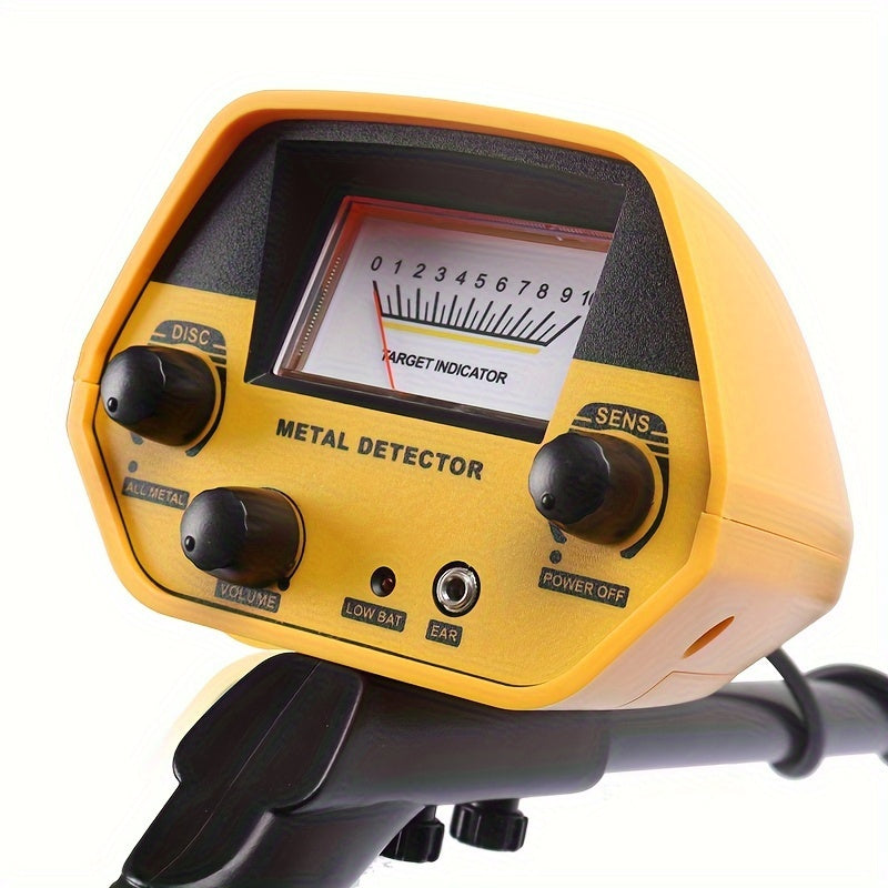 Compact Metal Detector with 20 cm Coil for Accurate Outdoor Treasure Hunting – Lightweight, User-Friendly, Versatile Detection-3