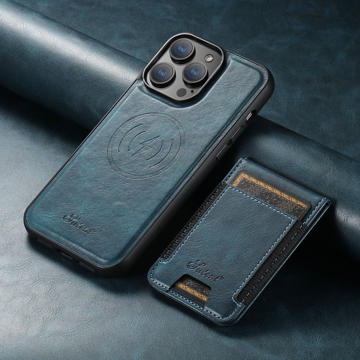 EliteGuard - Stylish and Durable Luxury Phone Case with Built-in Card Holder