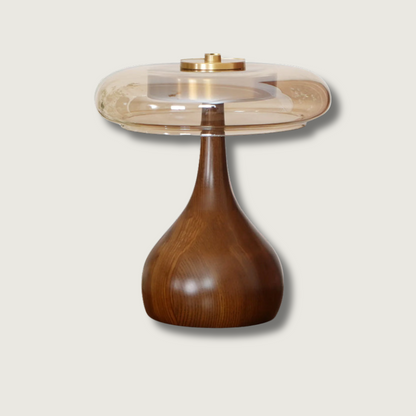 LumiWood – Elegante Luz de Mesa LED