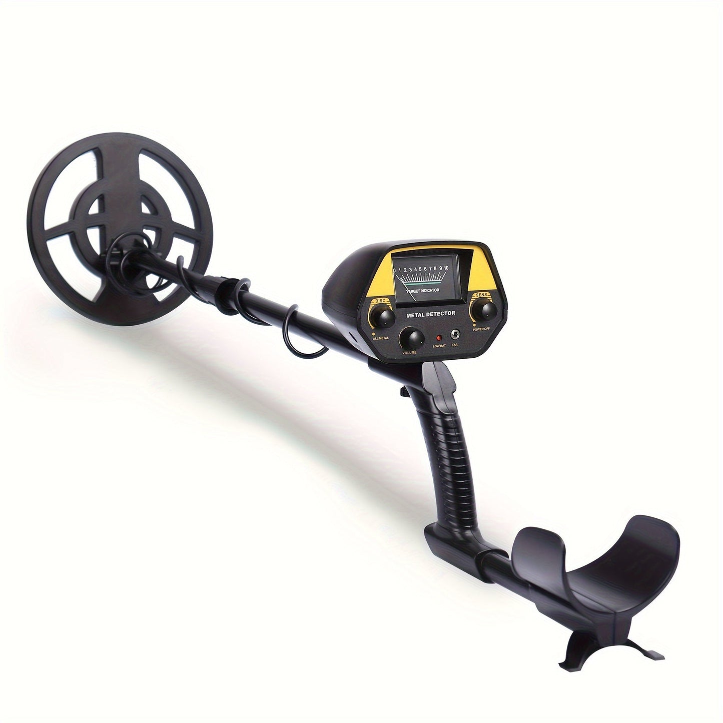 Variant image for Compact Metal Detector with 20 cm Coil for Accurate Outdoor Treasure Hunting – Lightweight, User-Friendly, Versatile Detection-2