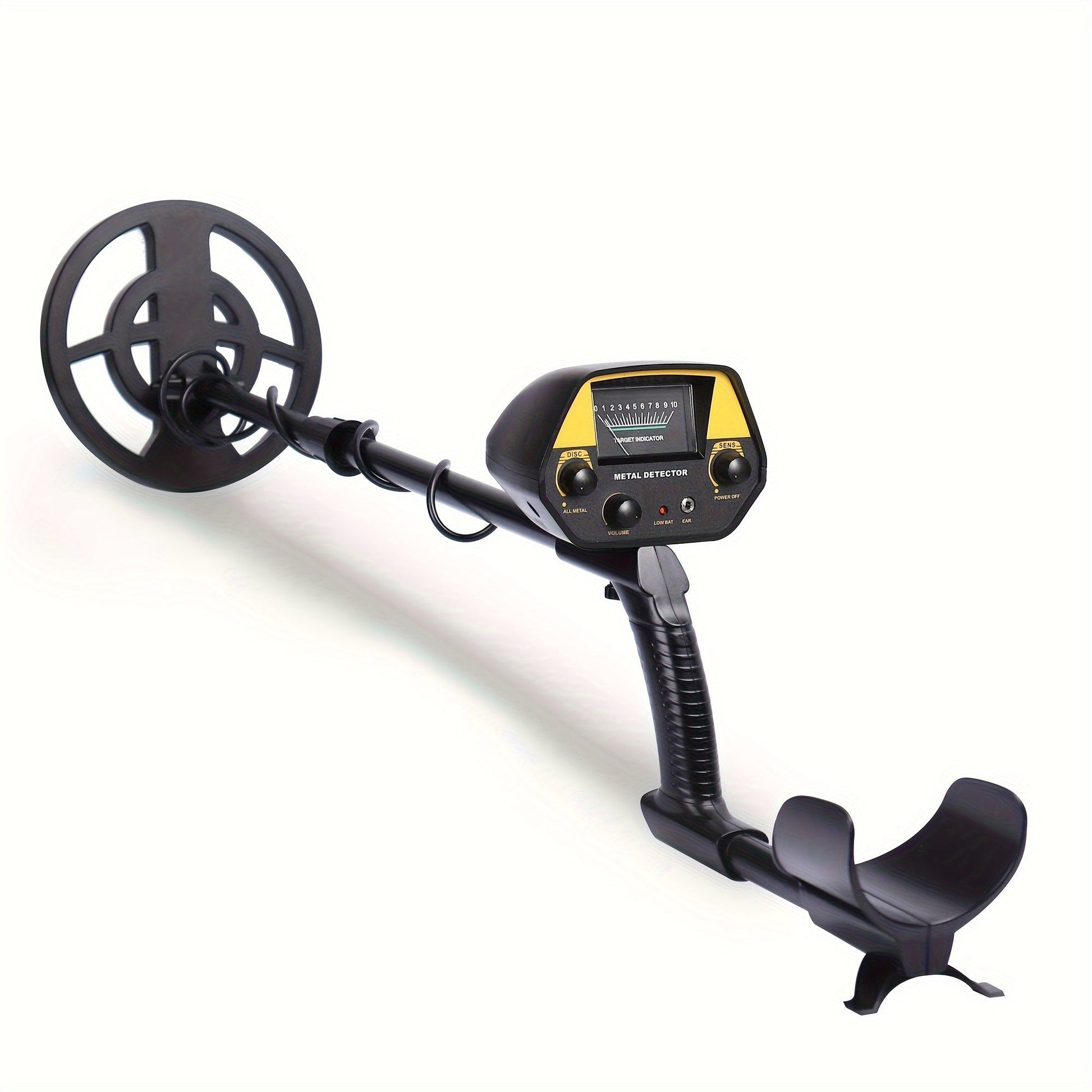 Variant image for Compact Metal Detector with 20 cm Coil for Accurate Outdoor Treasure Hunting – Lightweight, User-Friendly, Versatile Detection-2