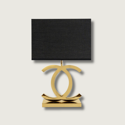 LuxeGlow – Lampada da Tavolo Moderna in Acciaio Inossidabile