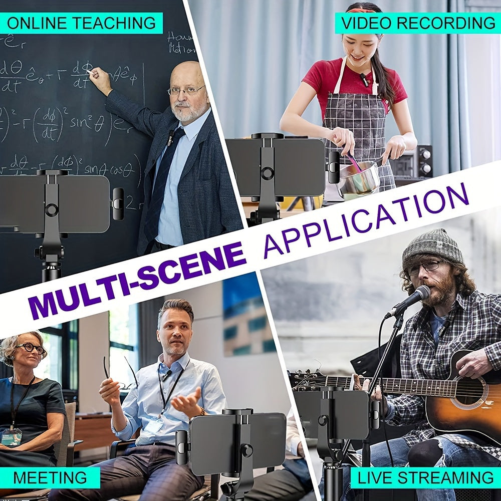 Wireless Lavalier Microphone for Video Recording and Live Streaming – Compact Design with High Sound Quality and USB-C Connection-6