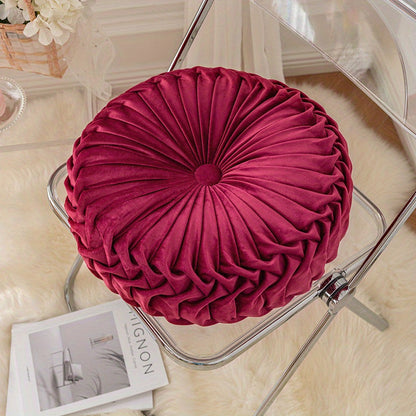 VelvetGlow - Coussin Rond Doux pour Espaces Confortables