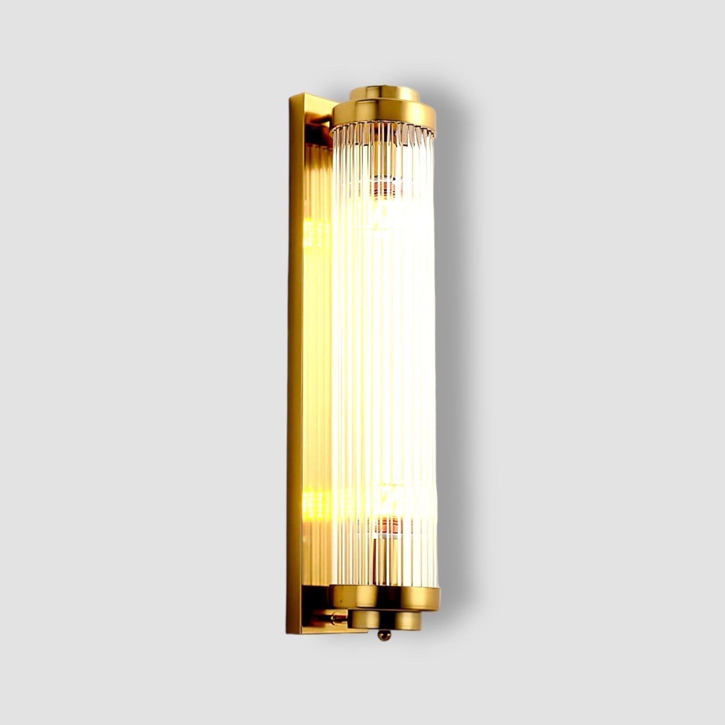 FlareGold – Elegant Gold Wall Light with LED Efficiency