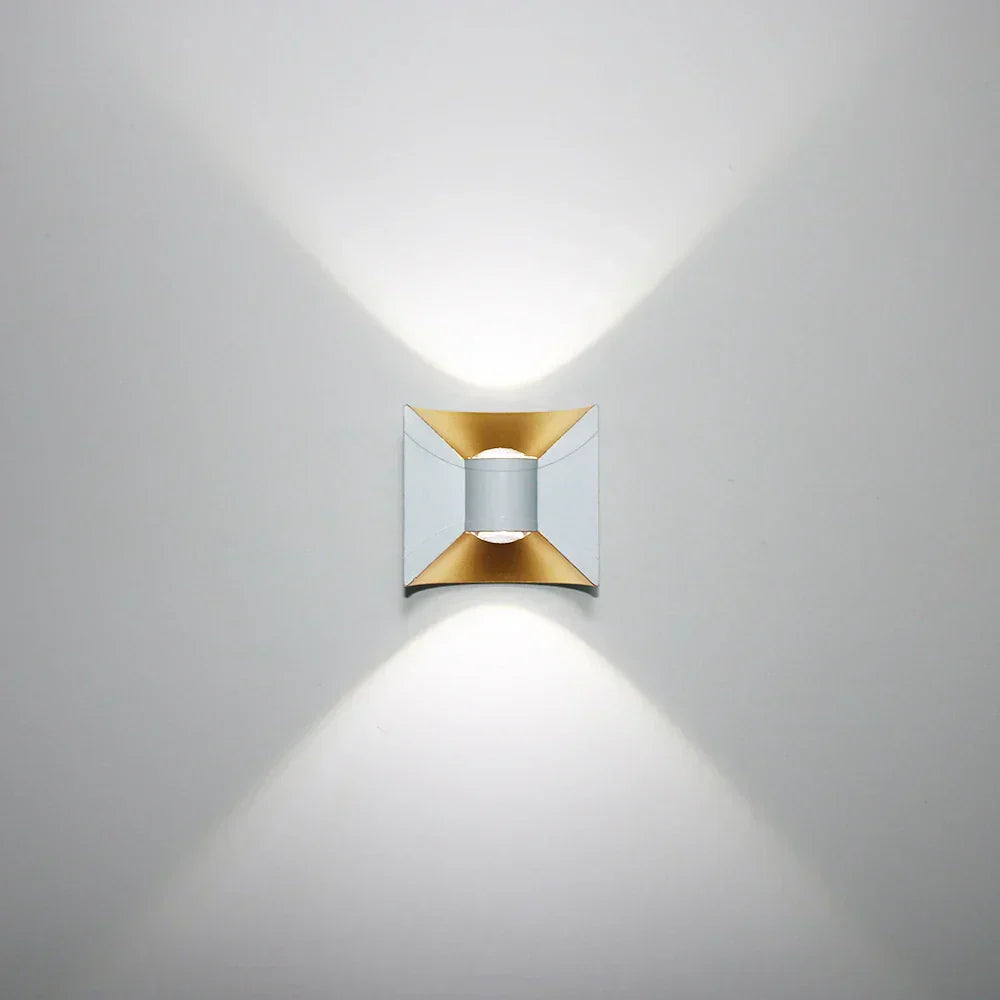 Modern Outdoor Wall Lamp - Energy Efficient LED Exterior Wall Light, Weather Resistant-1