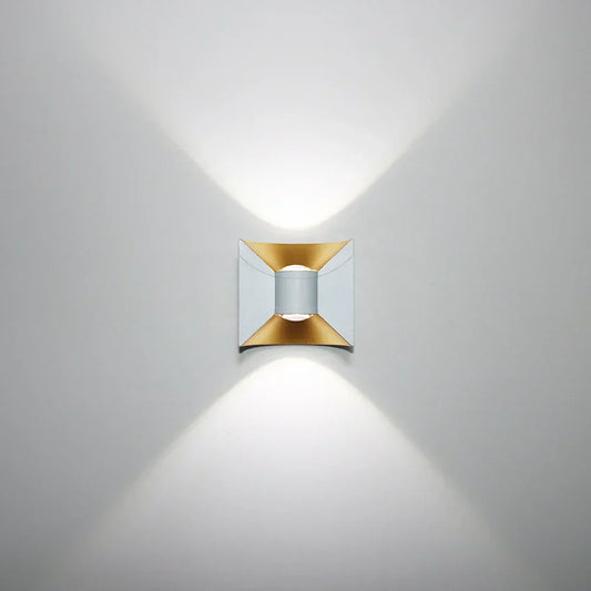 Modern Outdoor Wall Lamp - Energy Efficient LED Exterior Wall Light, Weather Resistant-1