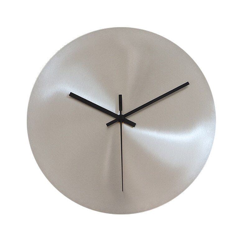 TimeSleek - Modern Stainless Steel Wall Clock