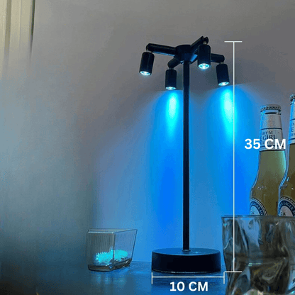 VibeLume - Lampada da Tavolo Vintage a Controllo Tattile