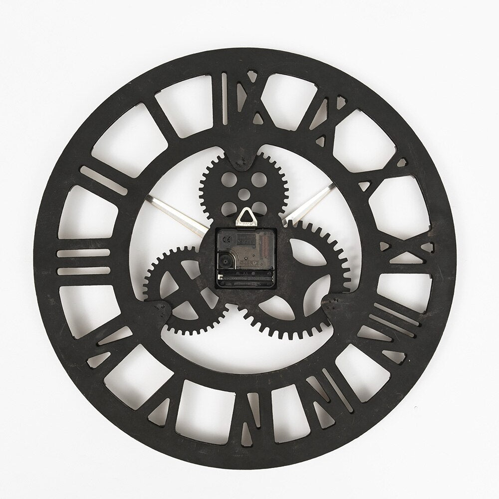 OpulentTick - Golden Wall Clock