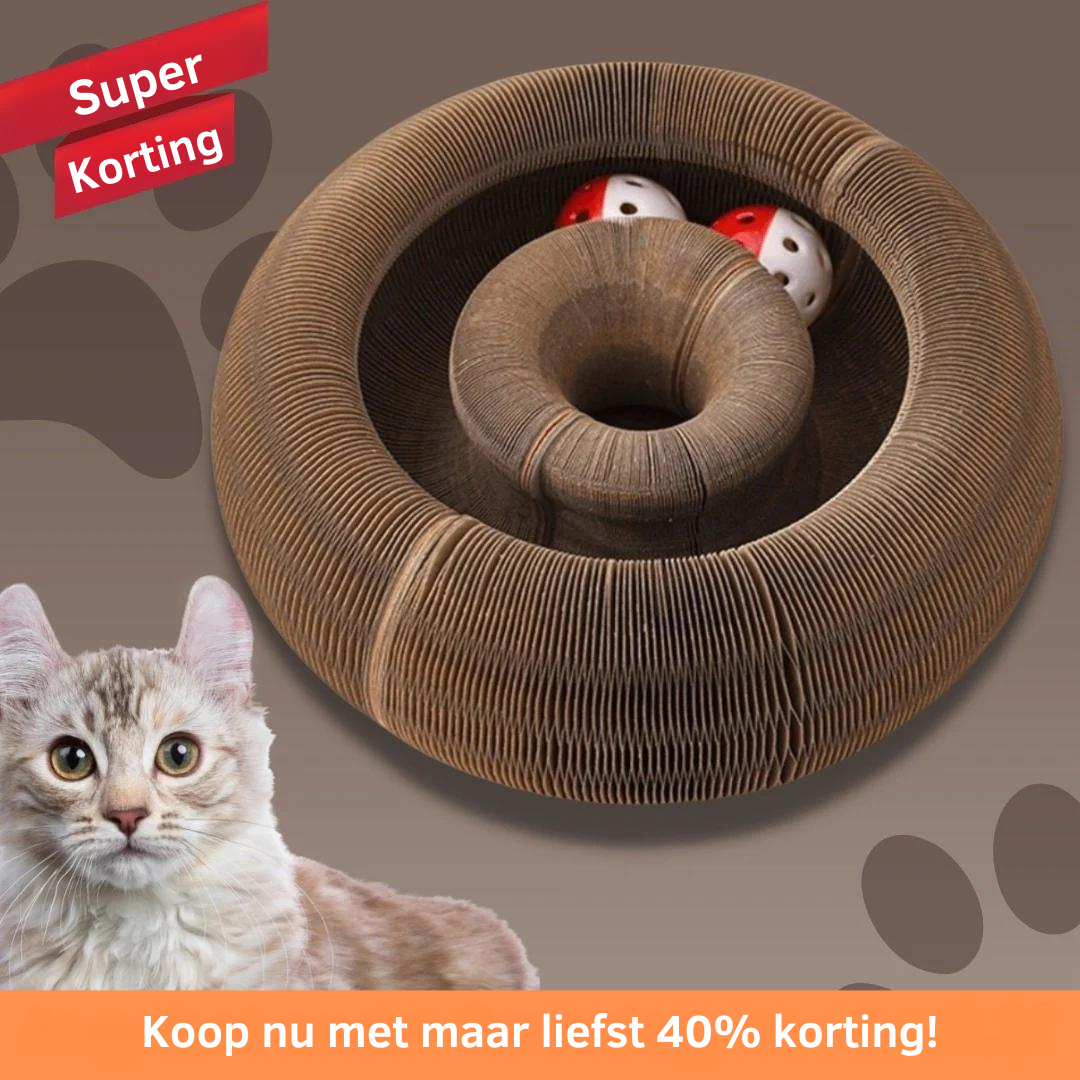 Interactive Cat Toy - Adjustable Lola Crab for Stress Relief & Durable Playtime with Free Playball - Engaging Scratching Solution-2