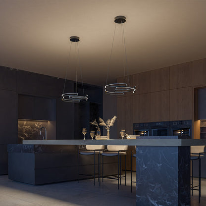 MetalAura - Lampe suspendue sophistiquée