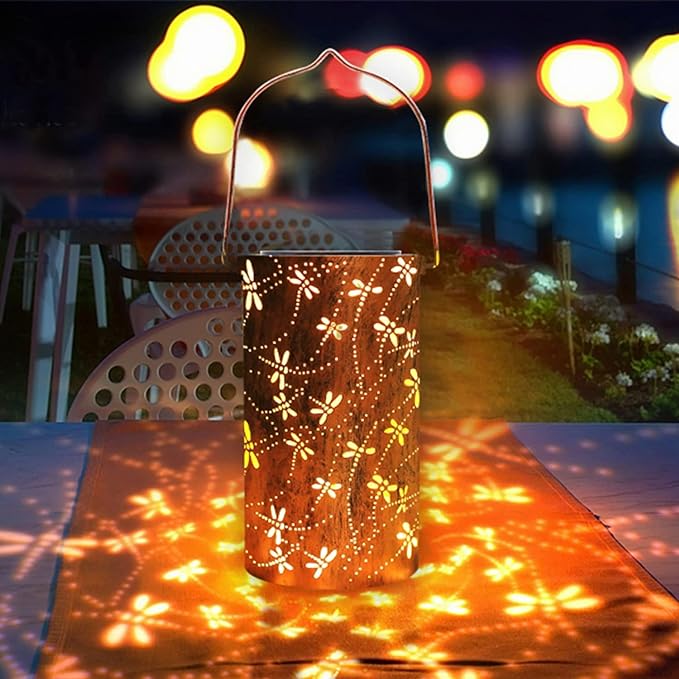 Zenfly - Dragonfly Solar Lantern for Garden - Outdoor Solar Lamp with Enchanting Light-4