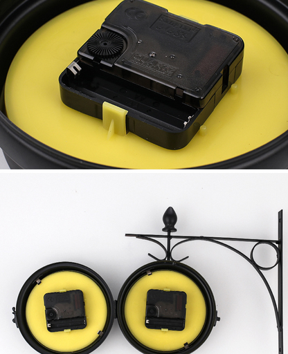 TwinView - Euro-Style Double Wall Clock