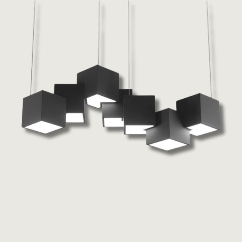 GlowCube – Sleek LED Pendant Light