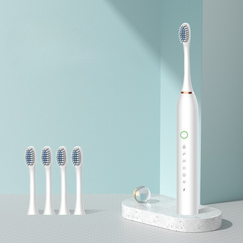 FreshPulse - Rechargeable Toothbrush with Brush Heads