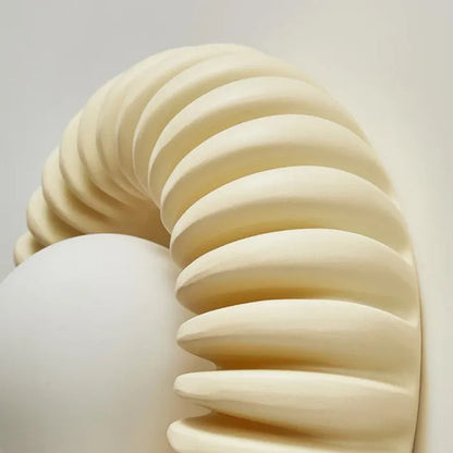 GlowResin – Elegante lampada da parete in resina