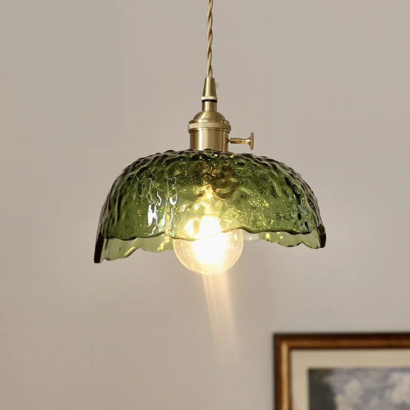 GlasTangle - Kreativ Messinglampe