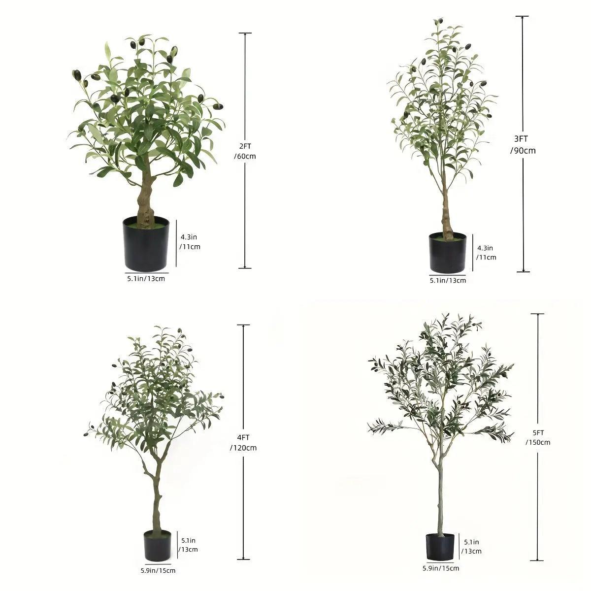 OlivaLeaf - Realistyczna Dekoracja Drzewa Oliwnego