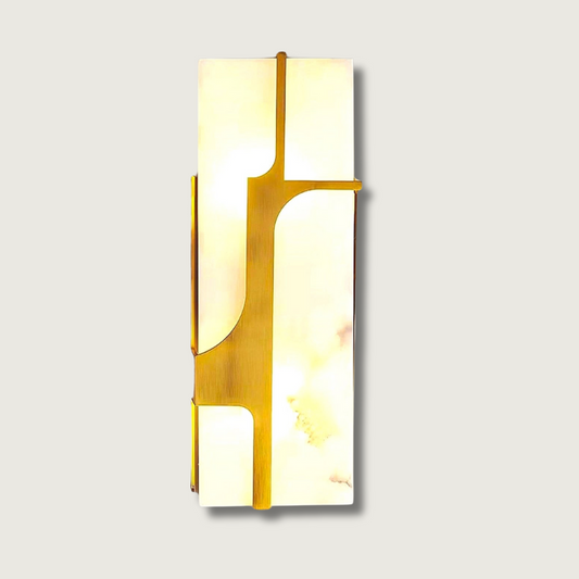 OpalBeam – Lámpara de pared Art Deco de mármol para un atractivo chic