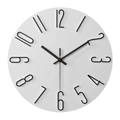 ScandiTick - Elegante Reloj de Madera