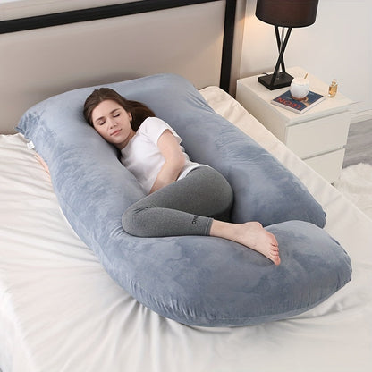 MaternityEase - J-Shaped Pillow for Pregnant Moms